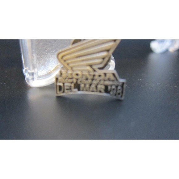 Honda Riders Club of America Pin & sticker Del Mar 1998 Vest Jacket lapel LOT 2 - Picture 7 of 10